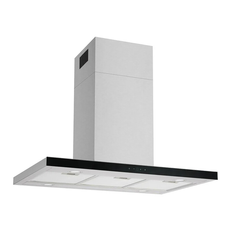 EVP92SS 90cm Chimney Cooker Hood, Stainless Steel, A Rated