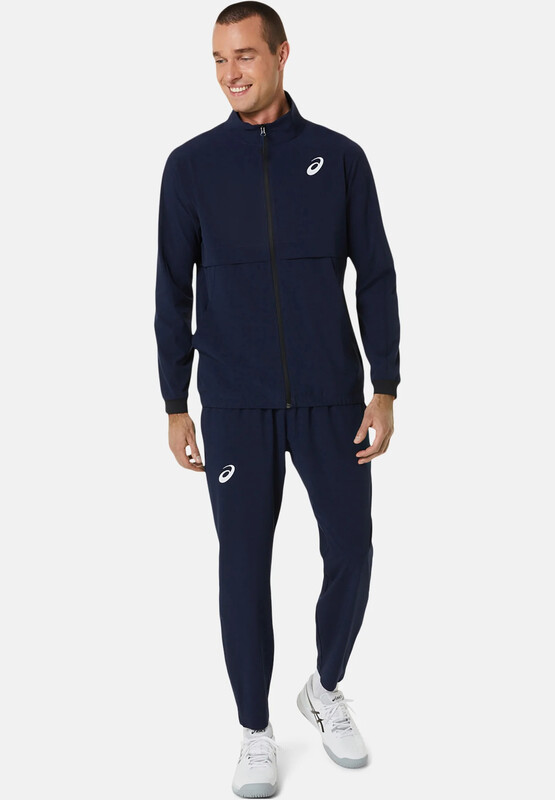 Asics Herren Match Jacke - Trainingsjacke - Midnight - S