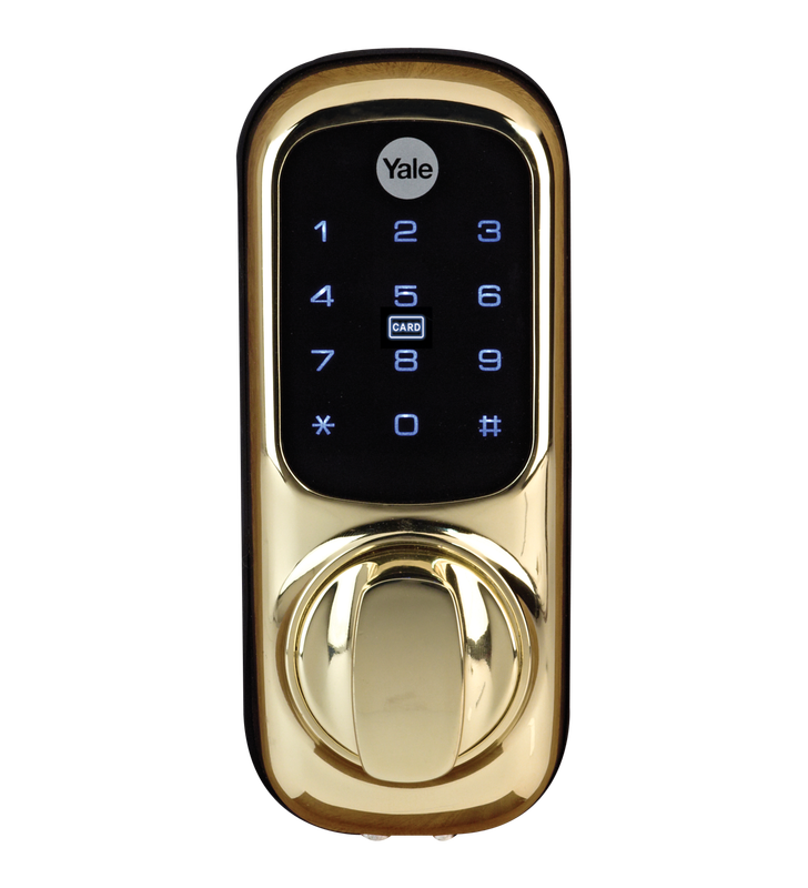 Keyless Connected Smart Lock – Polished Brass