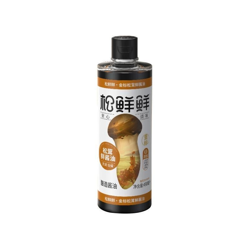 Golden Label Fresh Matsutake-Flavored Soy Sauce 490 mL