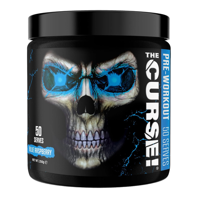 JNX Sports The Curse Pre-Workout - 250 g - Blaue Himbeere