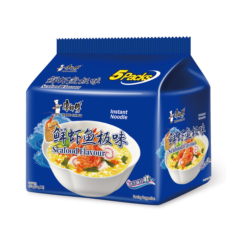 Master Kong Shrimp Fish Cake Flavor 98G*5
