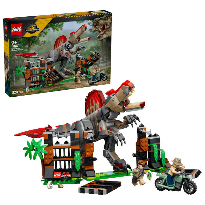 LEGO Jurassic World 77982 Spinosaurus Dinosaurier Flucht