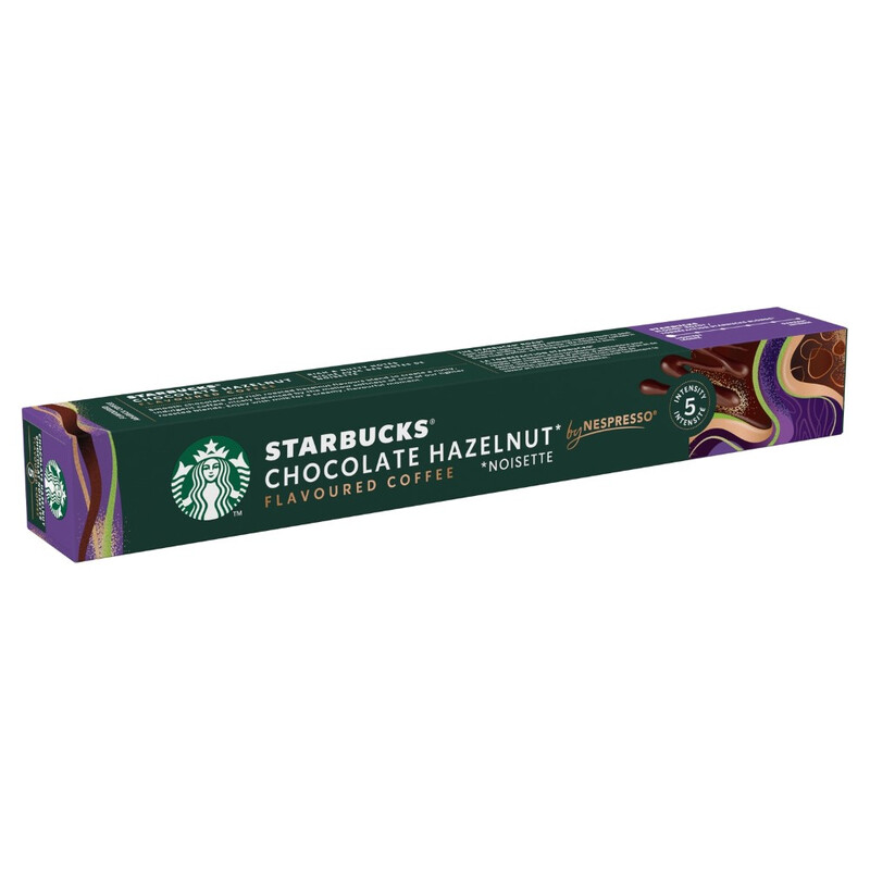Starbucks by nespresso hazelnut 10 capsules 51g - vue 2