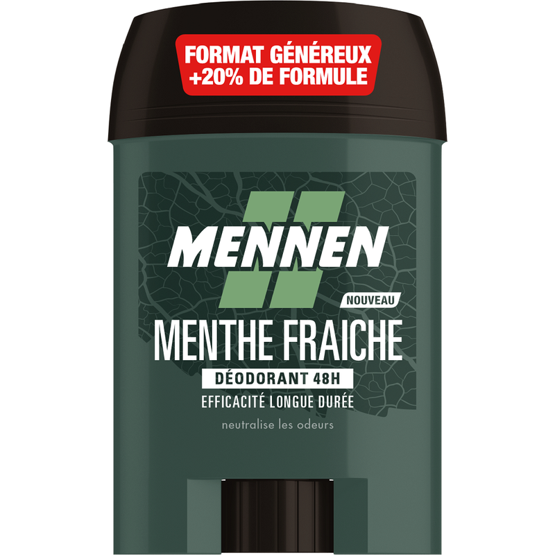 Déodorant Stick Homme Naturel Longue Durée Fraîche Mennen Le Stick