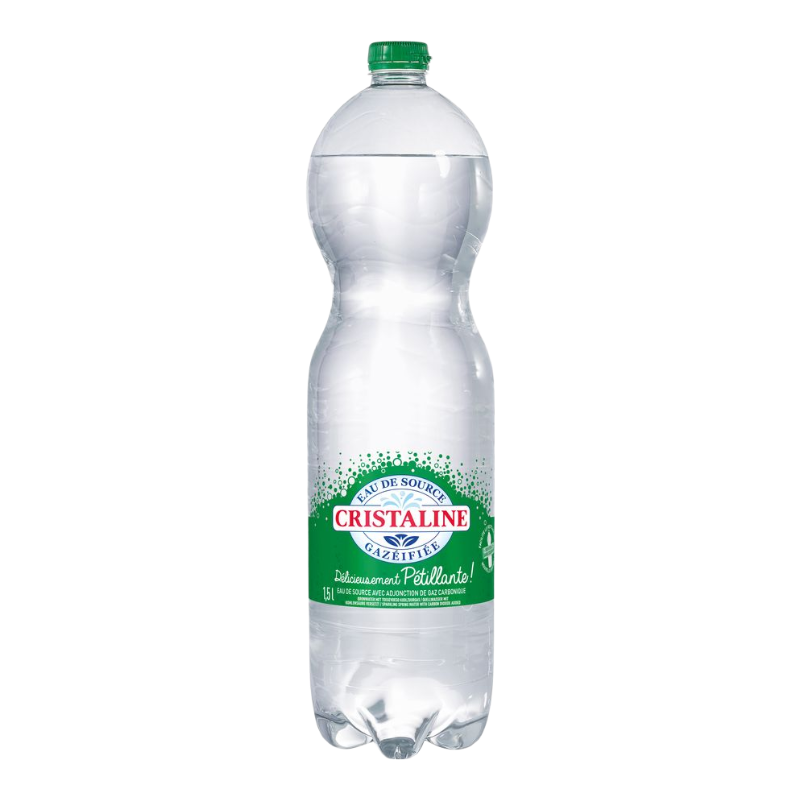 Cristaline Pétillante Eau de Source 6 x