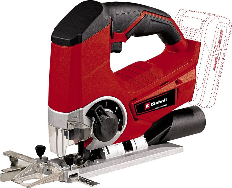 Einhell accu-decoupeerzaag TE-JS 18/80 Li - Power X-Change, 18 V