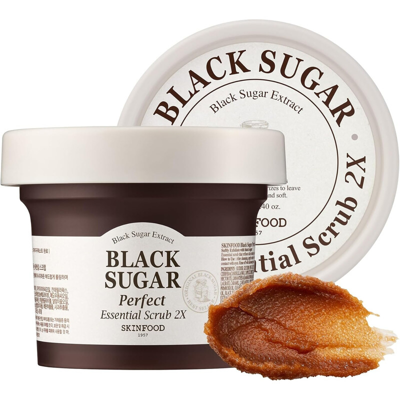 SKINFOOD Black Sugar Perfect Essential Scrub 2 x 210g