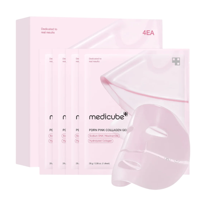 medicube Collageen Geleigel Gezichtsmasker 4 Stuks