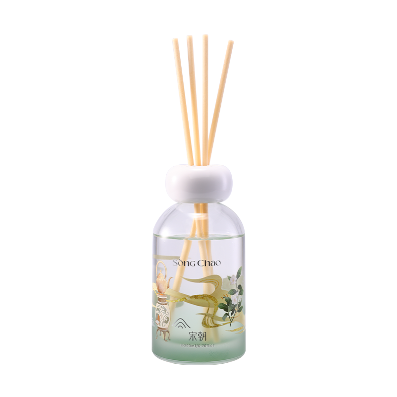 Painterly Serie Stokjesdiffuser - Serene Orchard 7,3*7,3*25,6 cm 96