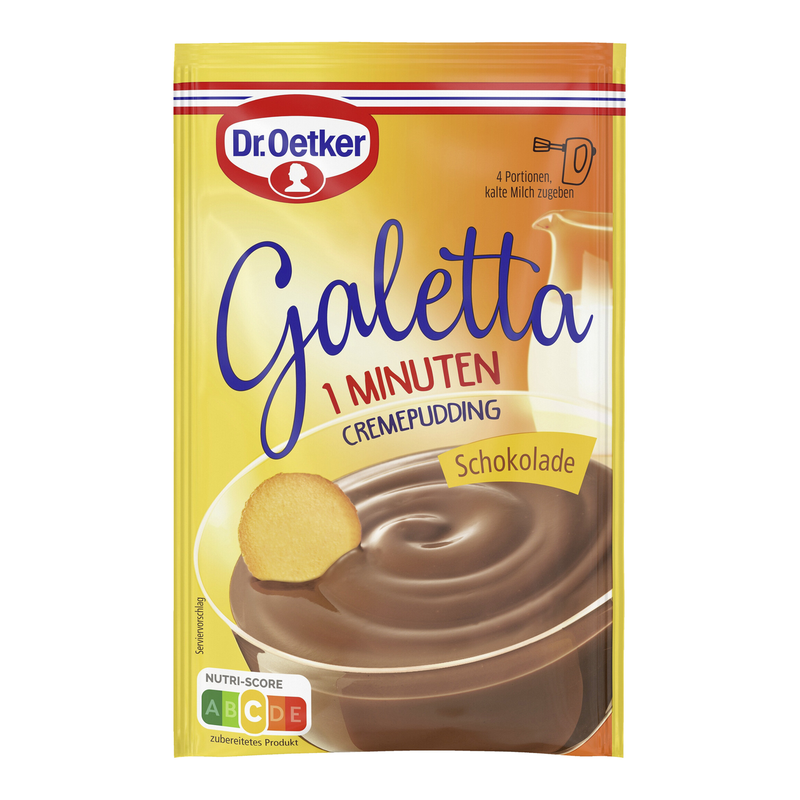 Dr. Oetker Galetta Schoko-Creme Cremepudding 99 g