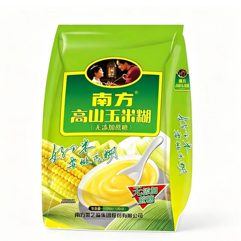 Nan Fang Zwarte Sesam Suikervrije Hooggebergte Maïspap 600 g