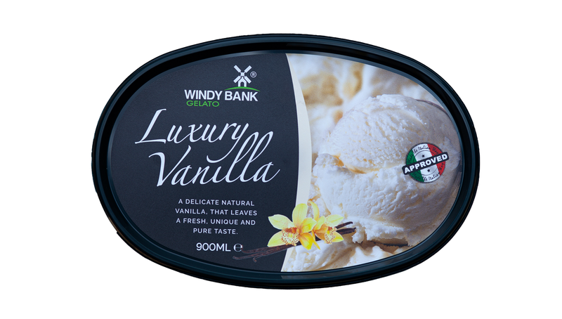 Windy Bank Vanilla Gelato Ice Cream 900ml