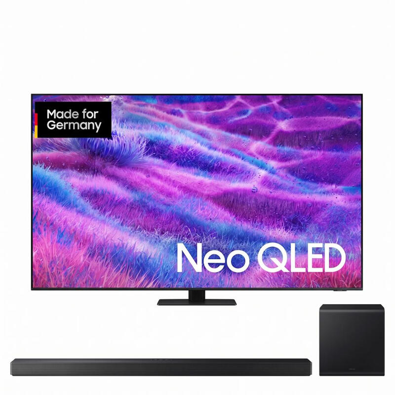 Bundle-Angebot Samsung Neo QLED TV GQ100QN80F & Soundbar HW-QS710GF