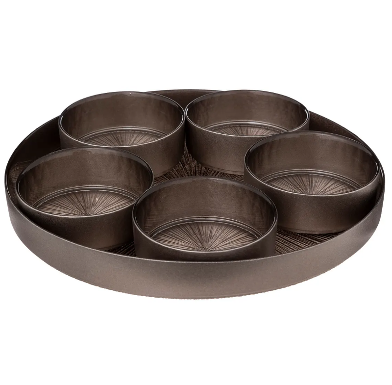 6-teiliges Champagner-Snack-Set von Astra