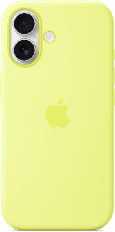 iPhone 17 Silicone Case with MagSafe - Neon Yellow