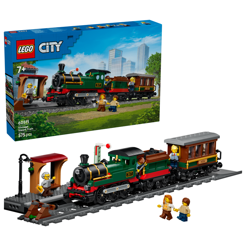 LEGO City 60511 Vintage-Dampfzug