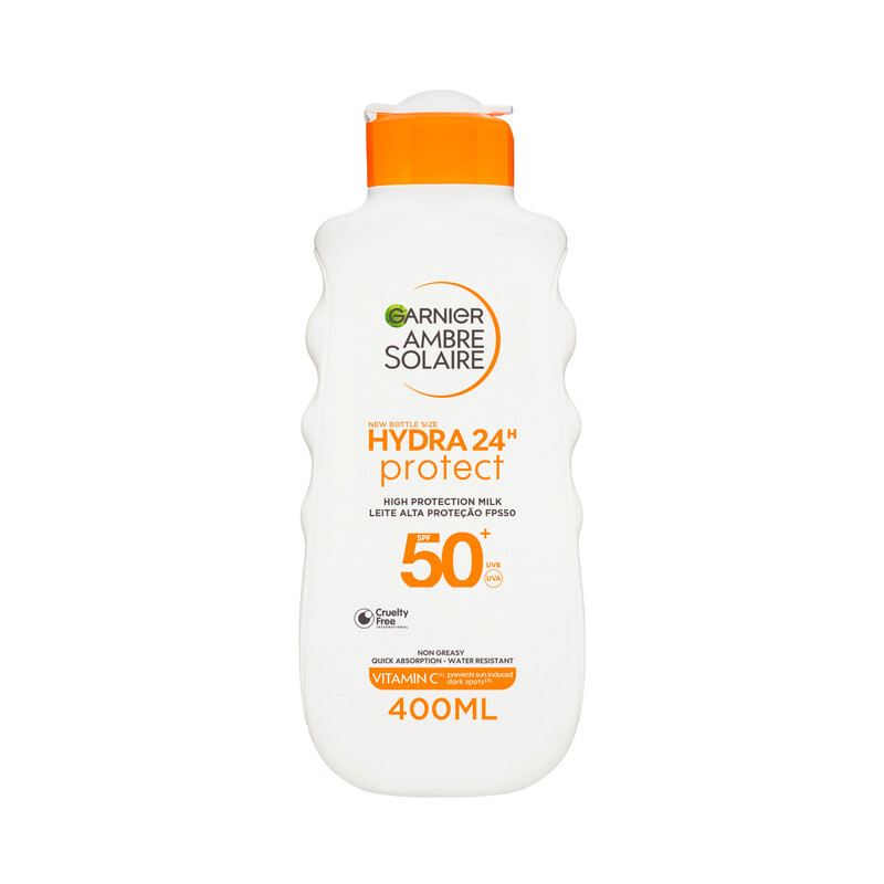 Garnier Ambre Solaire Hydra SPF50 Sun Lotion XL 400ml - Image 3