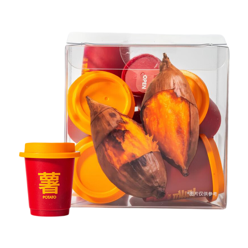 Office Fish Gerösteter Süßkartoffelgeschmack Cold Brew Gefriergetrocknetes Schwarzes Kaffeepulver 18 g