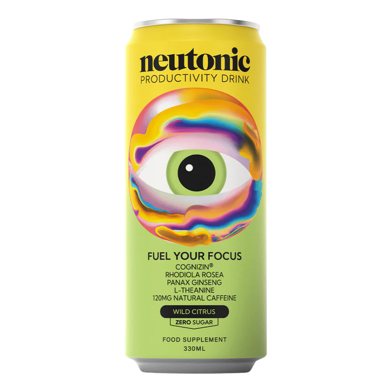 Neutonic Energy Drink Wild Citrus Flavour Focus Support - 330Ml
