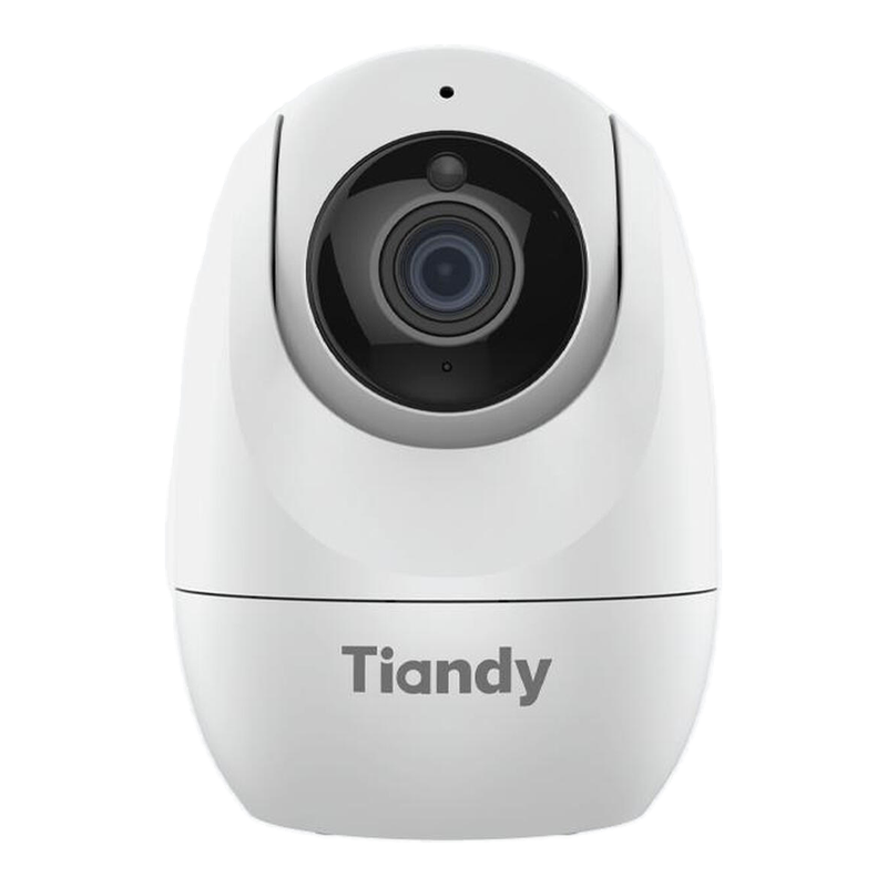 Tiandy 2 MP beveiligingscamera voor binnen, beveiligingscamera voor thuis, 350° PTZ, beveiligingscamera voor binnen met stekker en 2,4G-wifi, kunstmatige intelligentie voor persoons-/bewegingsdetectie, nachtzicht