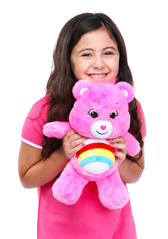 Care Bears Pink 14In Medium Plush Cheer Bear