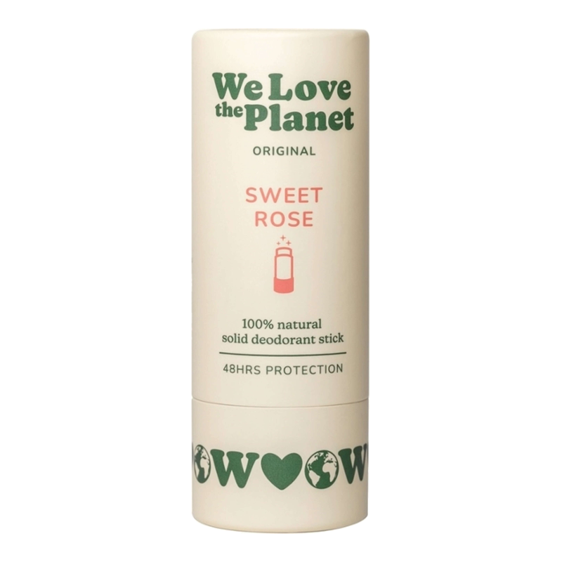 We Love The Planet Original Deostick 40 g süße Rose