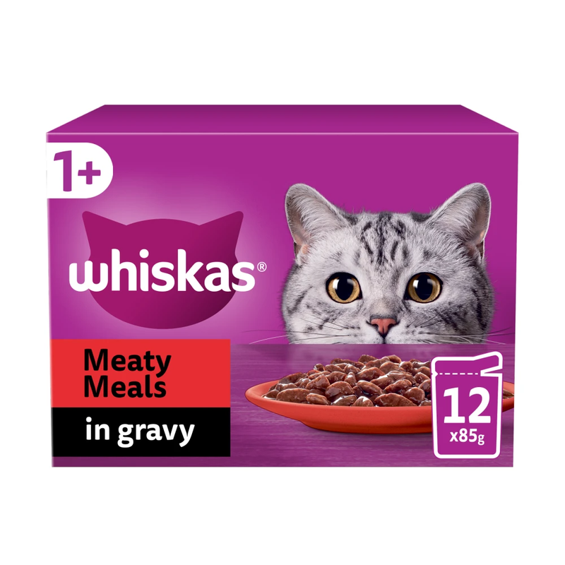 1+ Meaty Meals in Gravy 12 x 85g (1.02kg)