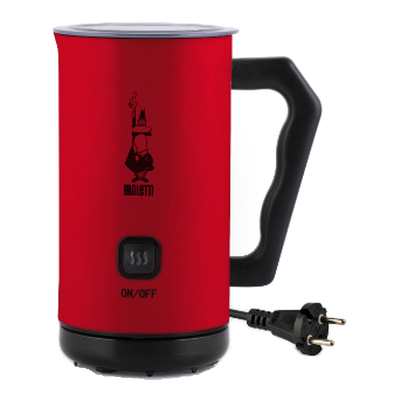 Bialetti Elektrischer Milchschäumer MK02, Rot