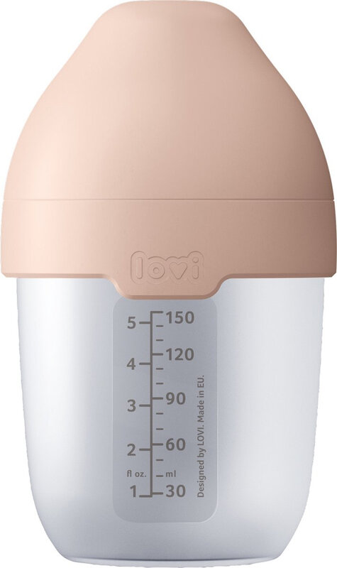 Difrax LOVI Mammafeel Babyfles 150 ml 1 Stuk