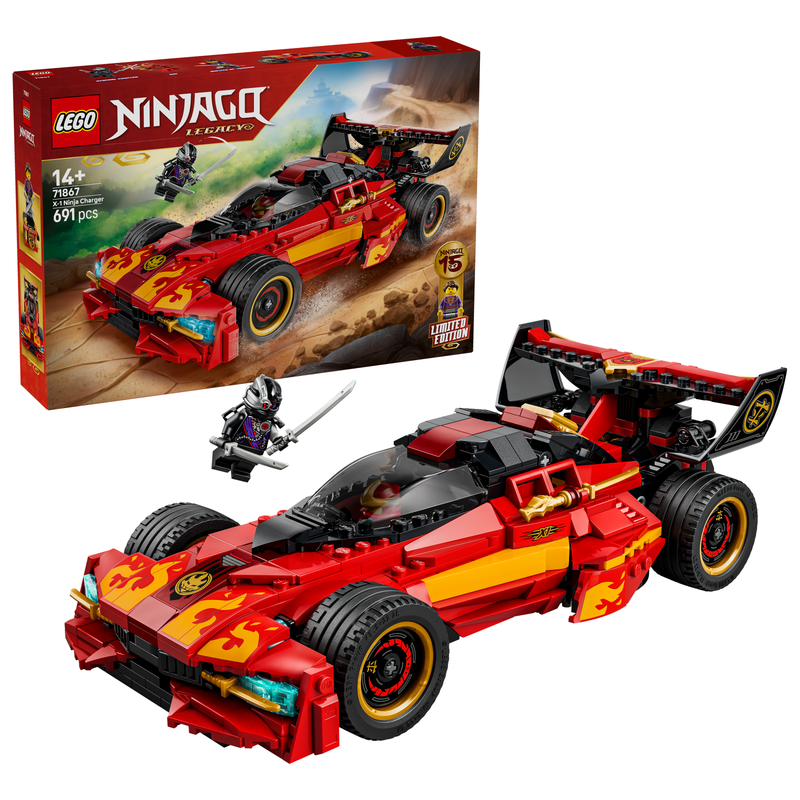 LEGO NINJAGO 71867 X-1 Ninja Charger 15. Jubiläum