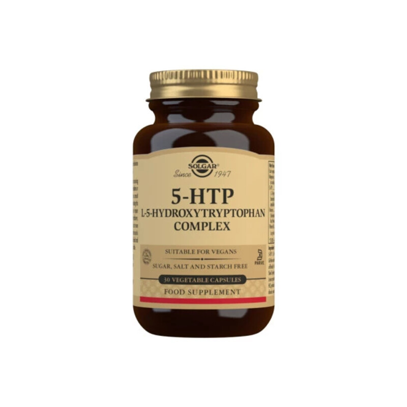 Solgar 5-HTP Mood Sleep & Relaxation Support - 30 Vegan Capsules