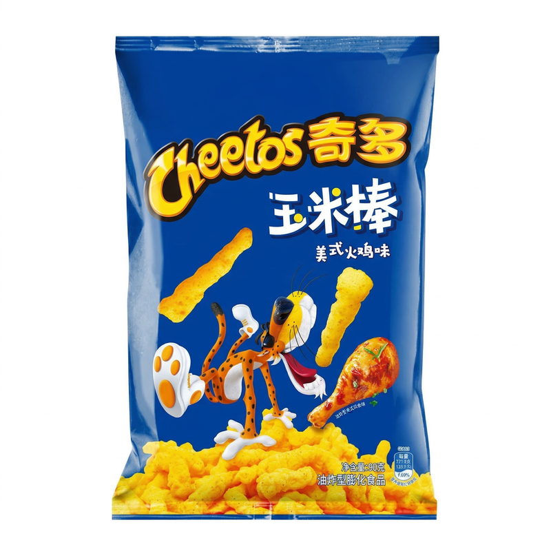 Cheetos Light Corn Snacks American Turkey Flavor 90G
