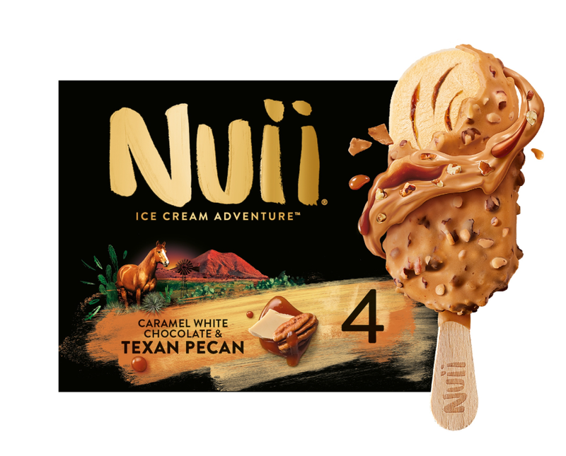 Nuii glace caramel & texan pecan