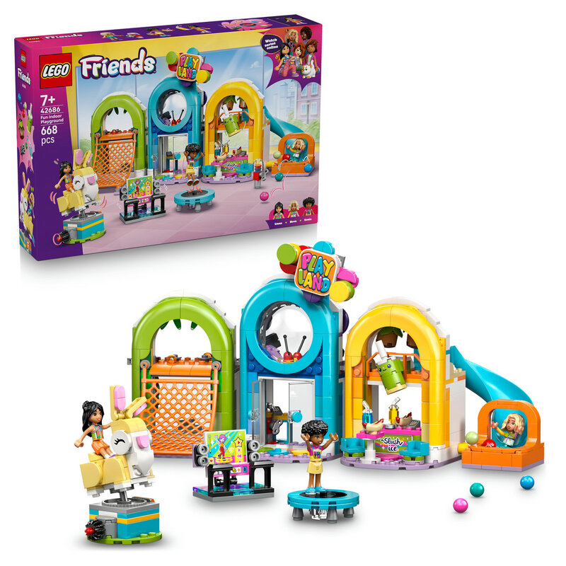 LEGO Friends 42686 Spaßiger Indoor-Spielplatz