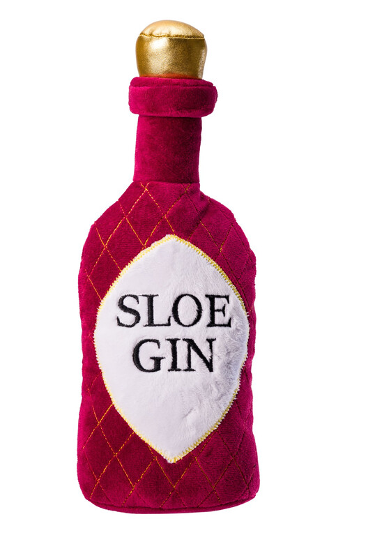 Sloe Gin Plush Dog Toy