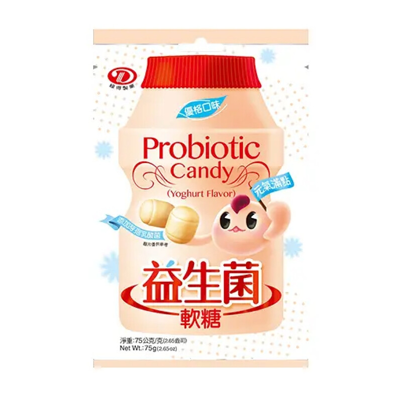 Liuh Der Probiotic Candy Yogurt Flavor 75g