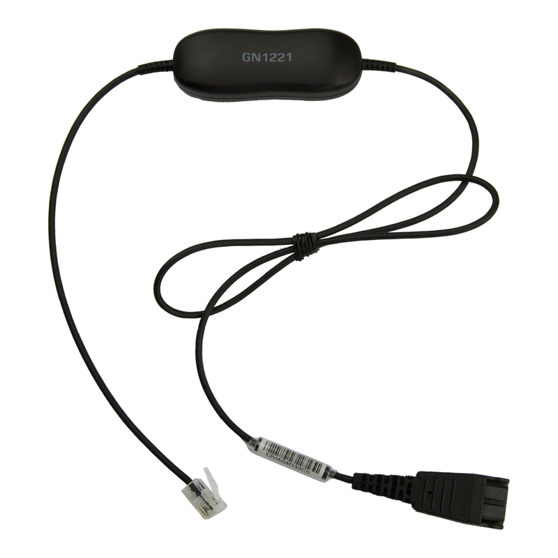 Jabra GN1221 geluidsbegrenzer QD naar RJ9