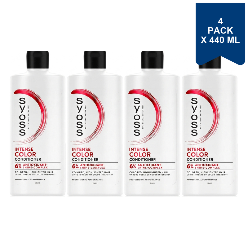 Syoss Conditioner - Intense Color 440 ml (4-Pack)
