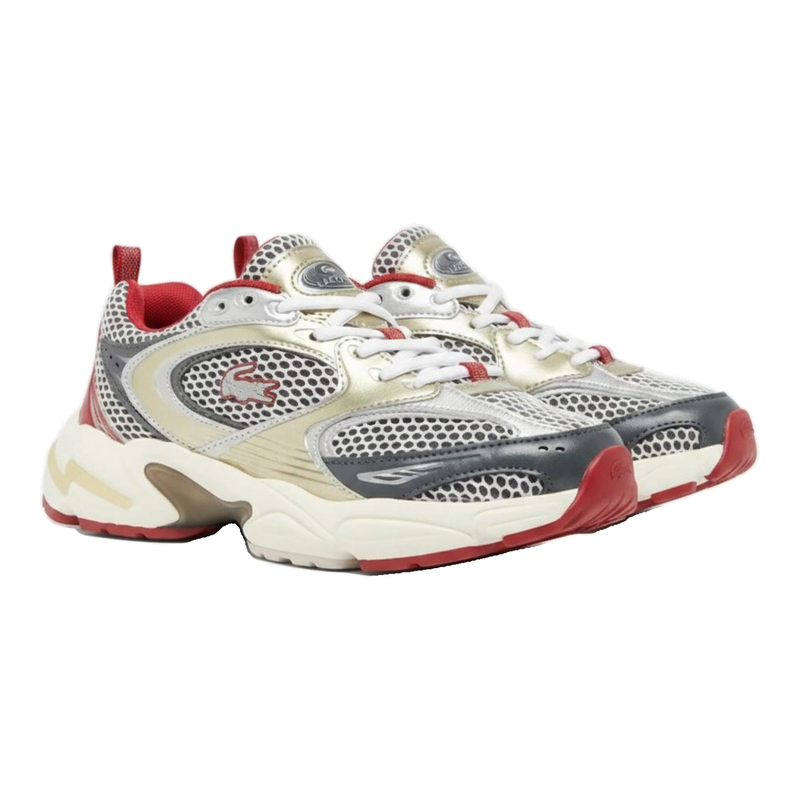 LACOSTE storm 96 2K 125 5 SFA rood/gebroken wit maat 39