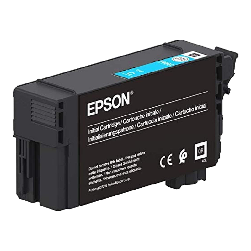 Epson enkele verpakking UltraChrome XD2 cyaan T40D240 (50 ml)