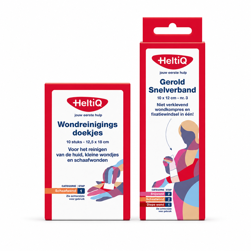 HeltiQ Wondreiniging & Verband Bundel