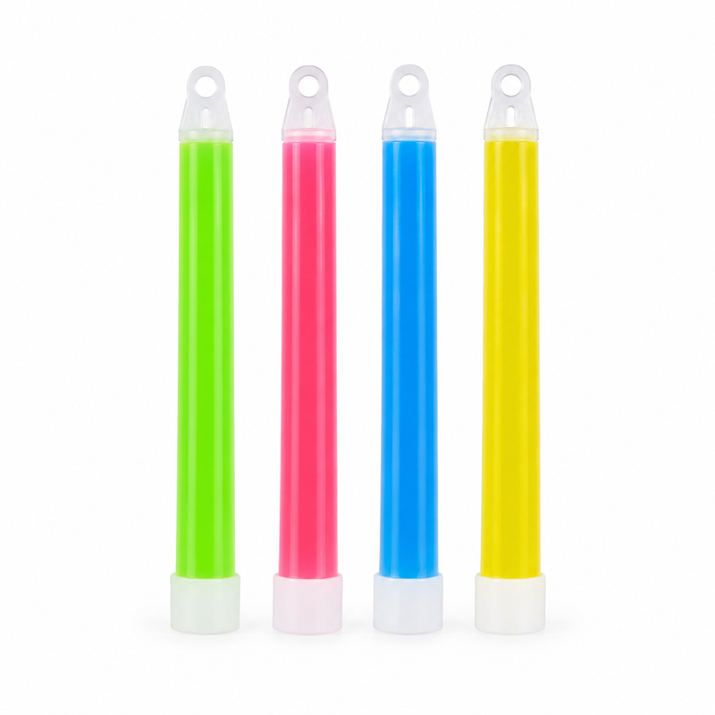 Unique Glow Light Sticks, Assorted Colours, 10cm, Pack of 4