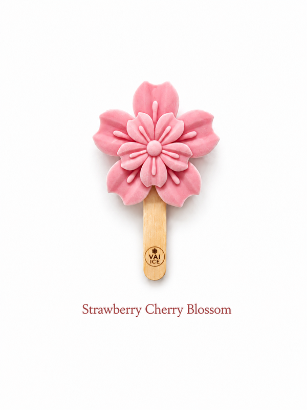 VAI ICE 3D Strawberry Flavour 'Cherry Blossom' Ice Cream
