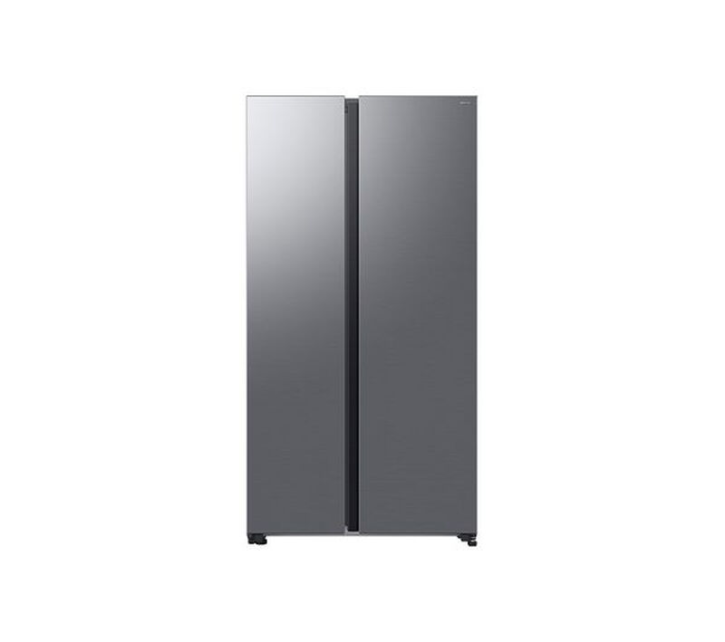 Samsung Bespoke Ai Series 7 Rs70f67qcteu American-Style Fridge Freezer - Silver - C Rated