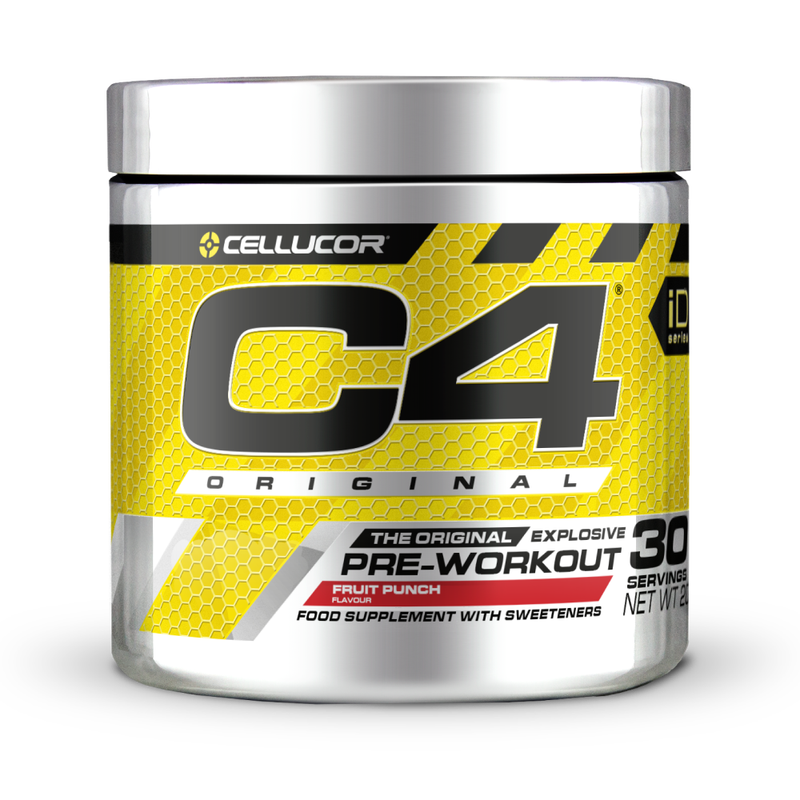 C4 Original Pre-workout Fruit Punch 204 g (30 doses)
