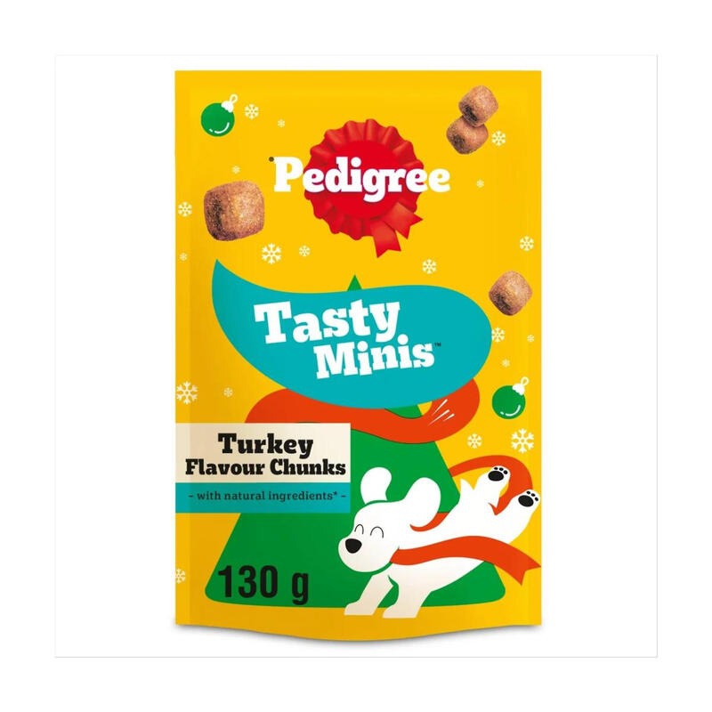 Tasty Minis Dog Treats Chewy Cubes with Turkey 130g