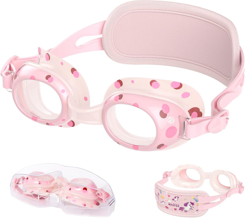 CyberFish Kids Swim Goggles Pink