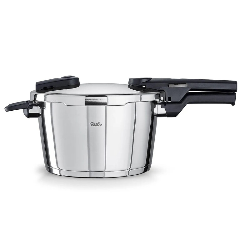 Fissler Vitaquick Schnellkochtopf – 4.5L – D 22cm – Schnellkochtopf aus Edelstahl – 2 Kochstufen – Induktion