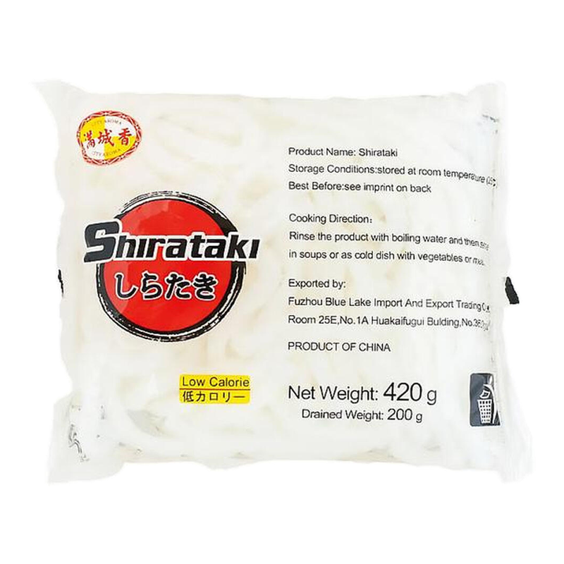 City aroma noedels shirataki udon 400 g